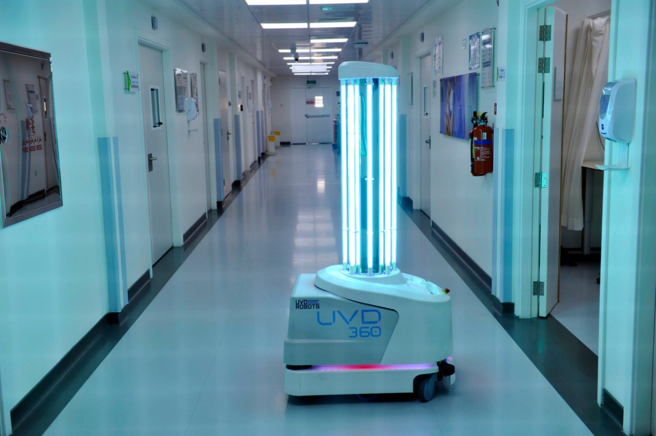 Dubai Health Authority Uses Artificial Intelligence To Sterilise Its Health Facilities