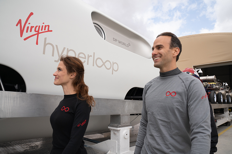 First Passengers Travel Safely On A Hyperloop