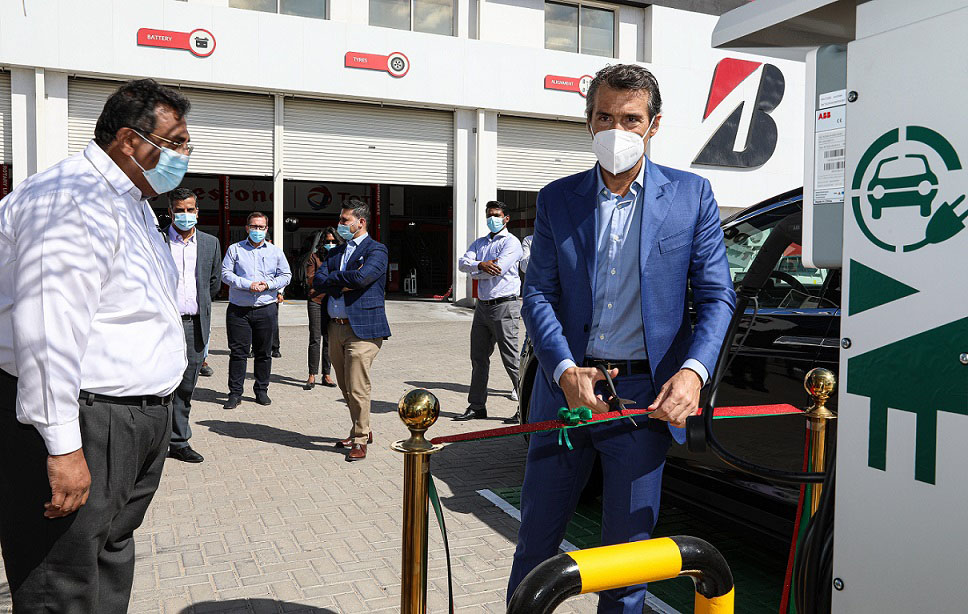 Bridgestone Pioneers Installation Of Electric Vehicle Chargers At Key Tyres Store In Middle East And Africa