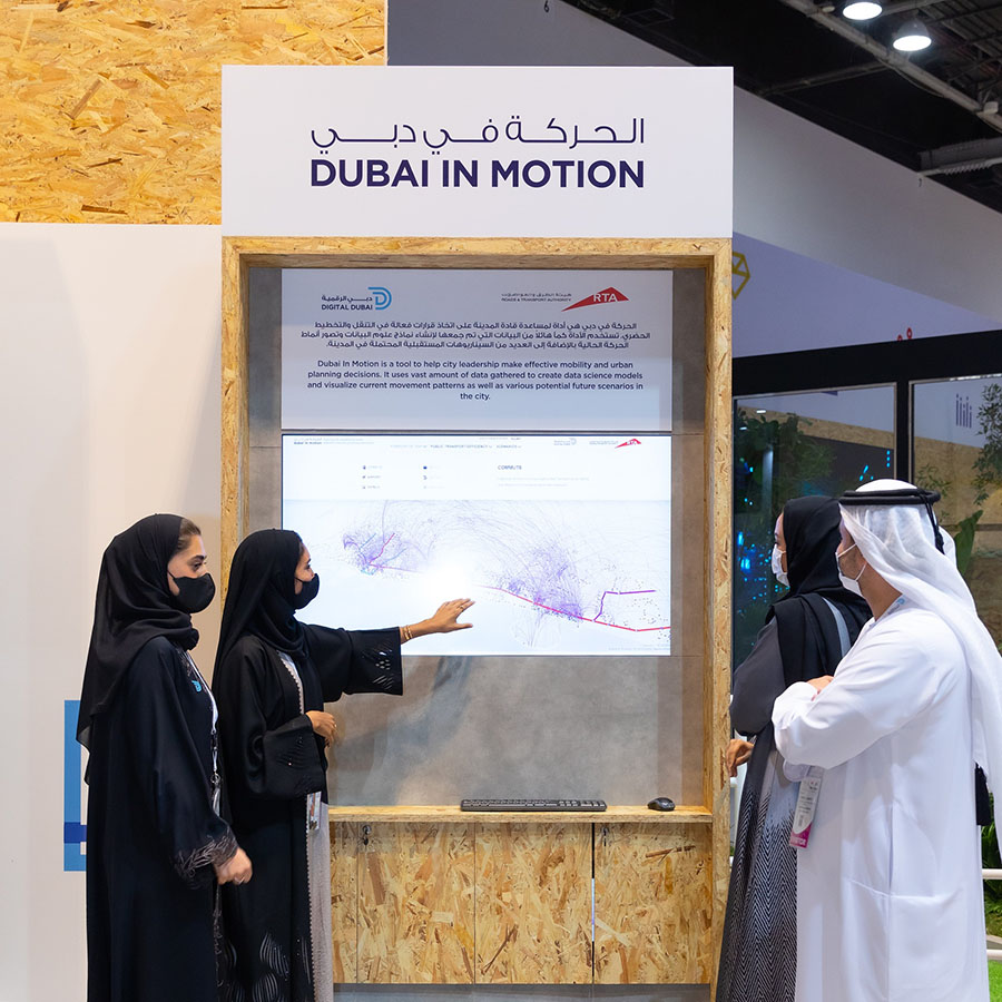 Roads & Transport Authority And Digital Dubai Launch ‘Dubai In Motion’ At GITEX 2021