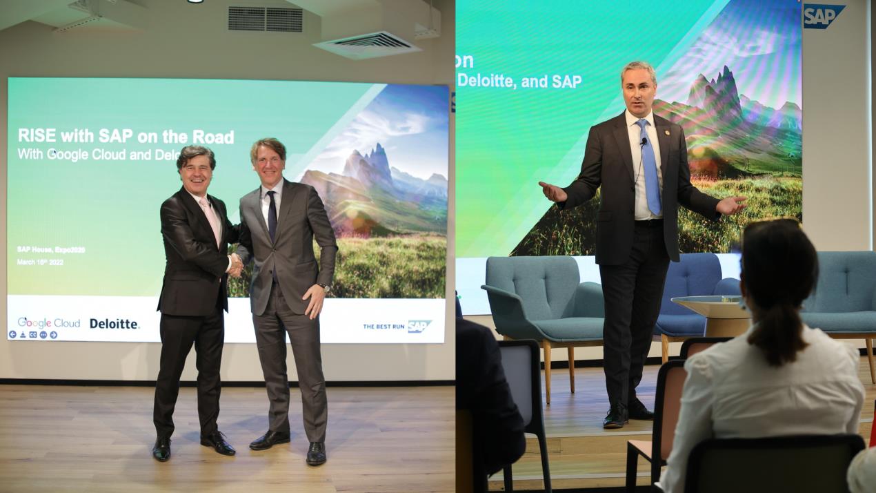 SAP And Strategic Partners Google Cloud And Deloitte Highlight The UAE’s Digital Transformation, Cloud Momentum During The RISE On The Road Event