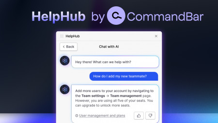 CommandBar Releases AI-Powered HelpHub To Overlay ChatGPT Onto Any Product