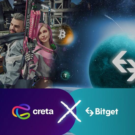 Creta (CRETA), The Next-Generation Metaverse Platform, Set To List On Global Exchange Bitget