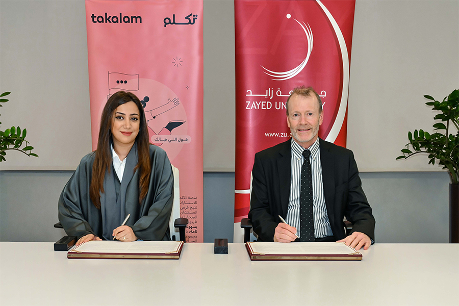 Zayed University And Takalam Partner For AI Enabled Innovative Mental Health Solutions