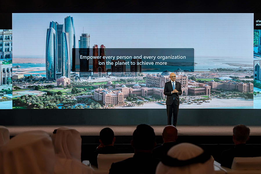 Microsoft Chairman And CEO Satya Nadella Visits UAE, Highlights AI Innovation That Is Transforming The Country’s Economy